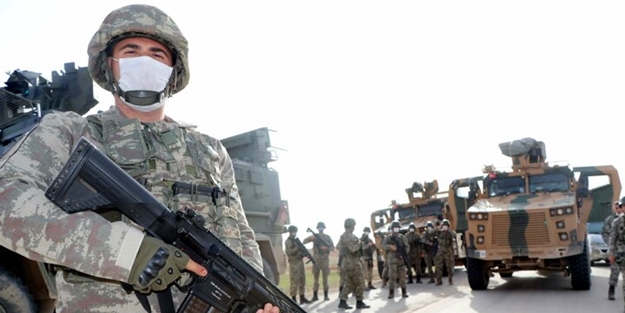 Suriye’de Mehmetçik'in eli tetikte teröristlere göz açtırılmıyor
