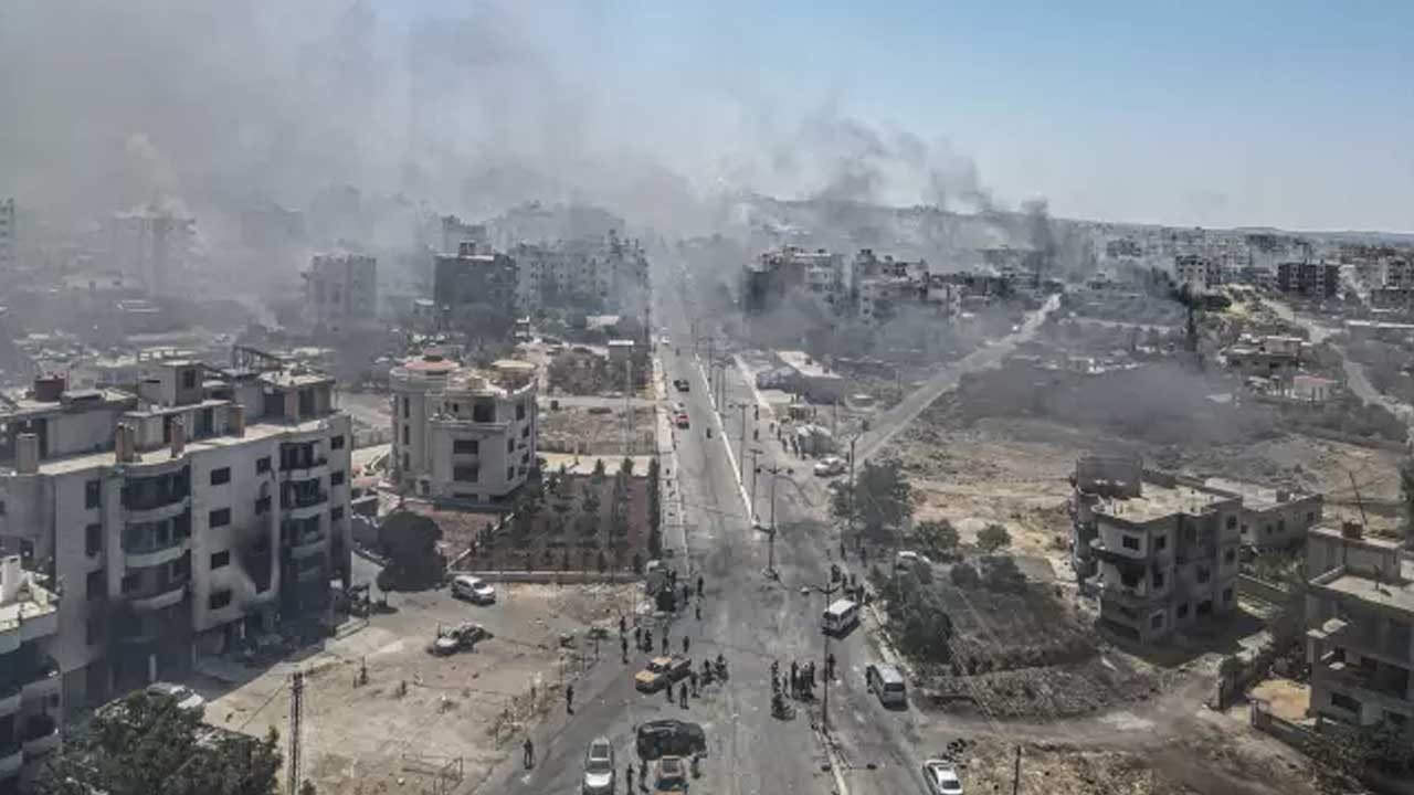 Suriye'de patlama meydana geldi