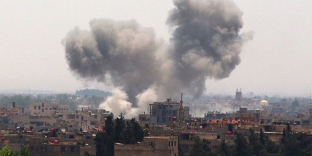 Suriye'de Rusya helikopteri düşürüldü