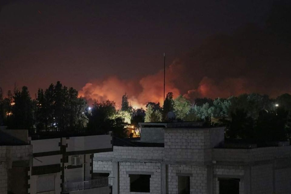 Suriye’de terör örgütü PKK/YPG’ye ait silah deposunda patlama 
