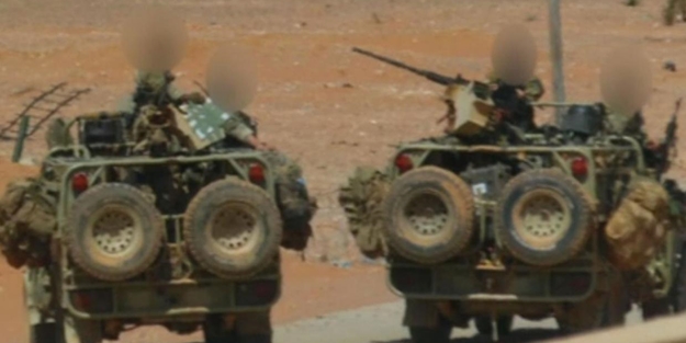 Suriye'deki ingiliz askerleri ilk kez...