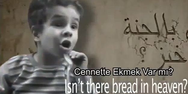 Suriye'deki çocuğun ibretlik hayali!