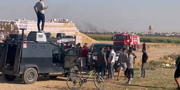 Suriye'den atılan havan mermisi Türkiye'ye düştü