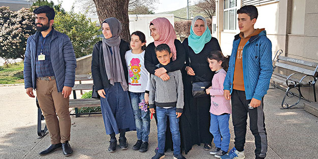 Suriyeli 9 çocuk ailesine kavuştu