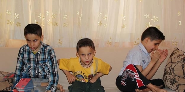 Suriyeli aile görme engelli çocukları için yardım bekliyor