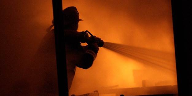 Suriyeli ailenin evi yandı