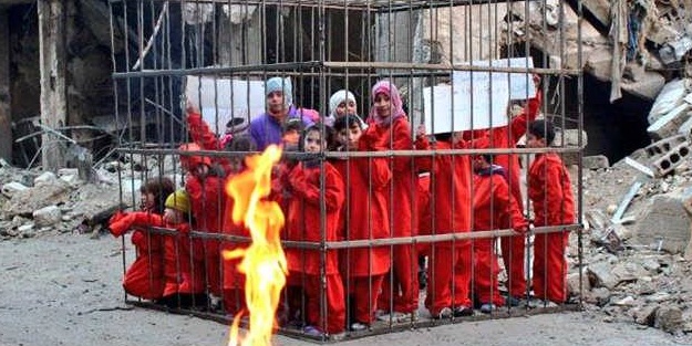 'İlla kafesler içerisinde yakılmamız mı lazım?'