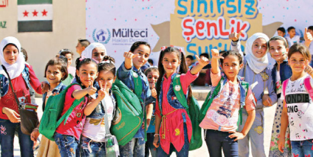 Suriyeli çocukların yüzü ‘Sınırsız Şenlik’le gülecek