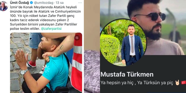 Suriyeli değil Türk ırkçısı çıktı! Zafer Partililerin Suriyeli diye dövdüğü Türkmen genç konuştu
