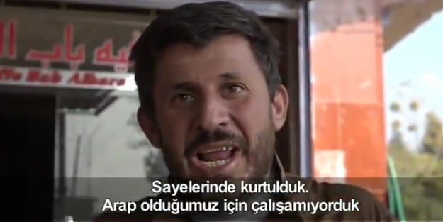 Suriyeli esnaftan Türk ordusuna ve Cumhurbaşkanı Erdoğan'a teşekkür