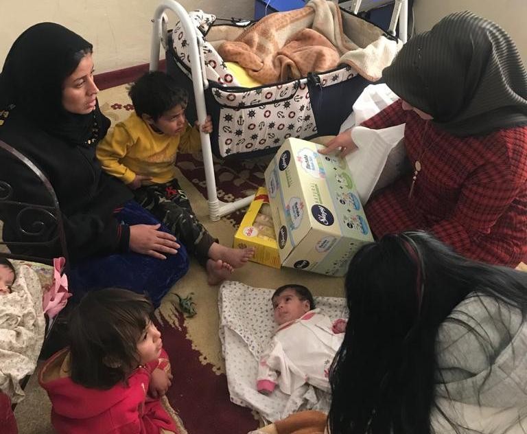 Suriyeli ikizlere Artuklu Kaymakamlığı sahip çıktı 