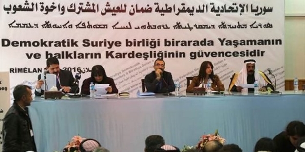 Suriyeli Kürtler sözde federal sistemi onayladı!