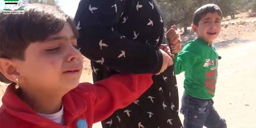 Suriyeli mazlum yetimin duası: Babamı öldüren zalimlerden intikam al Ey Allah'ım!