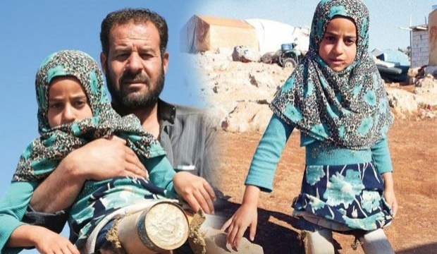 Suriyeli Meri'nin konserve kutusu ayağı oldu!