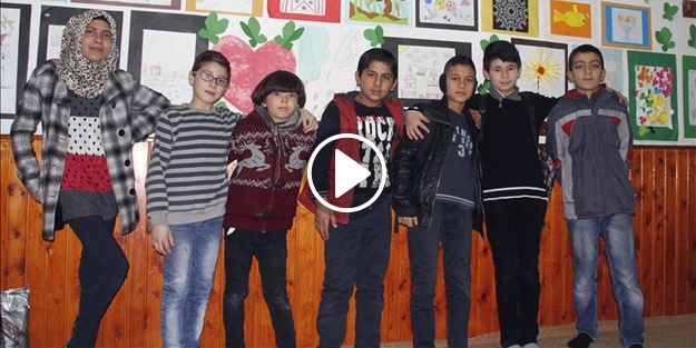 Suriyeli miniklerin hayalleri 