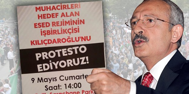 Suriyeli muhacirler kalsın, Kılıçdaroğlu gitsin!