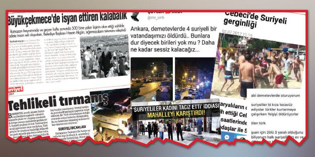 Suriyeli muhacirlere karşı yalan furyası!