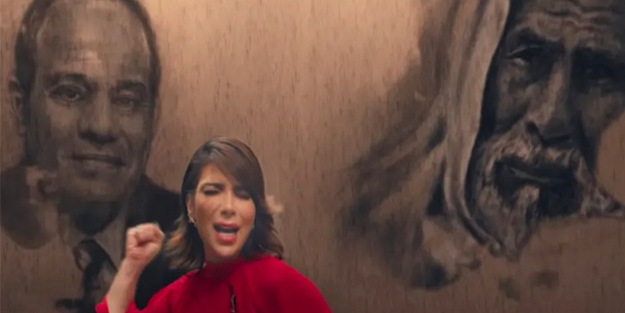 Suriyeli şarkıcıdan 'Ömer Muhtar' skandalı! Sisi ile karşılaştırdı