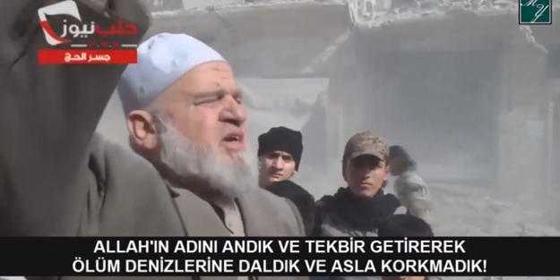 Halepli Muhalif Mücahid dünyaya seslendi: Asla korkmuyoruz