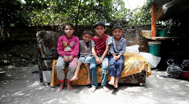 Suriyeli yetimlerin 'baba özlemi'