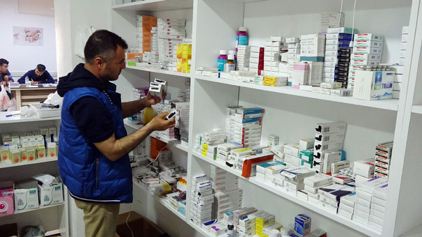 Suriyelilere ait kaçak muayenehane ortaya çıkarıldı