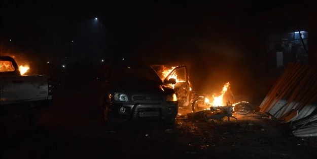 Suriye'nin Azez ilçesinde bombalı terör saldırısı! Ölü ve yaralılar var