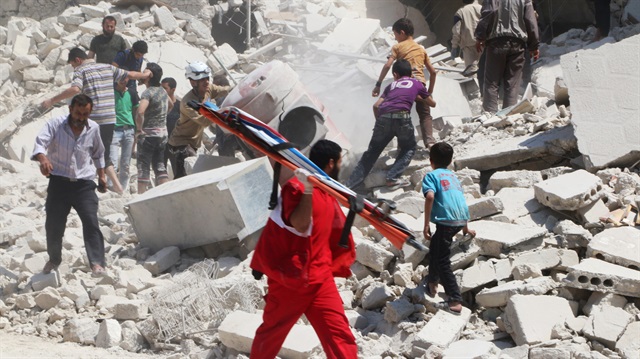 Suriye'nin Halep ilinde pazar yerine saldırı: 15 ölü