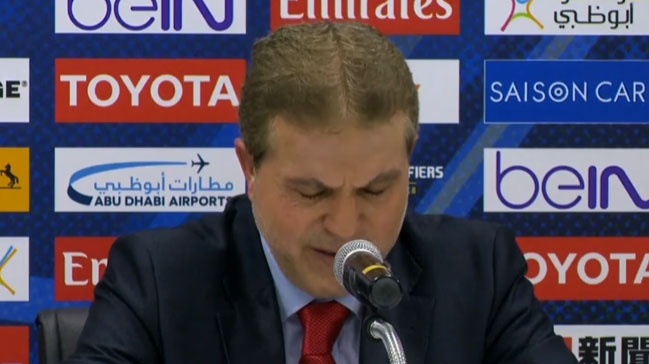 Suriye'nin hocası galibiyetin ardından gözyaşlarını tutamadı