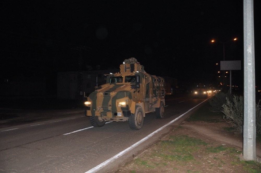 Suriye’ye mühimmat ve askeri araç takviyesi 