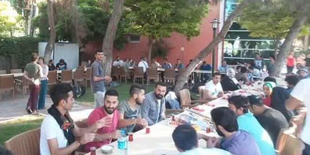 Suruç'taki patlamadan hemen önce çekilen fotoğraf
