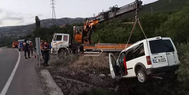 Sürücü uyuya kalınca facia yaşandı