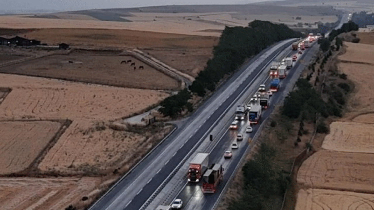 Sürücülerin tepkisini çeken olay