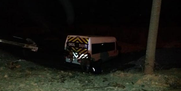 Terk edilen minibüste 34 kaçak göçmen yakalandı
