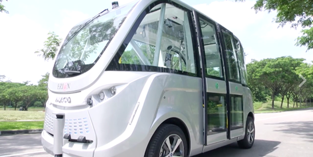 Sürücüsüz otobüsler 2017'de trafiğe çıkıyor