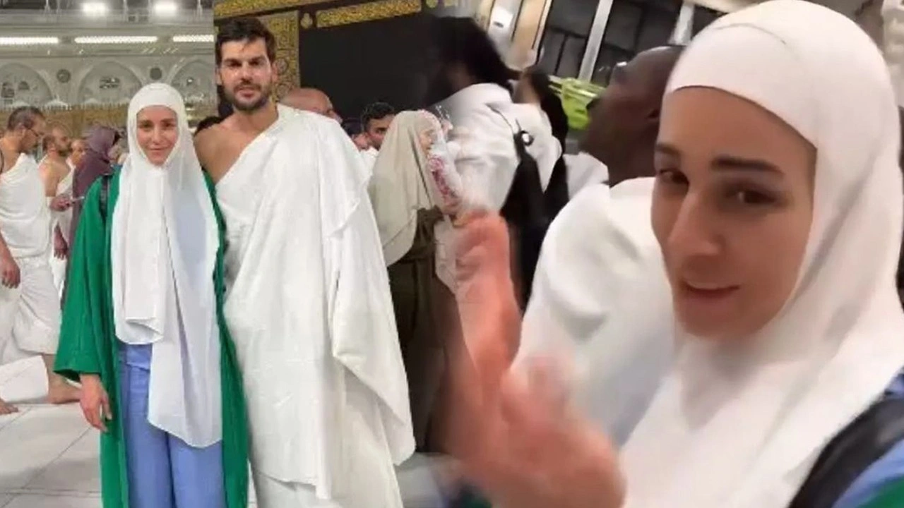 Survivor yıldızı Damla Can’dan umre paylaşımı: Başörtülü haline beğeni yağdı
