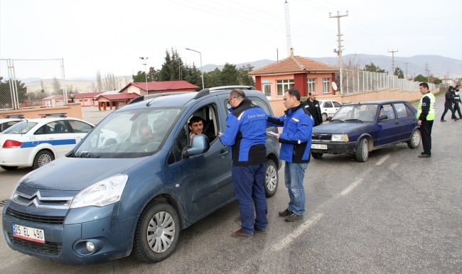 Suşehri ilçesinde egzoz emisyon denetimi yapıldı