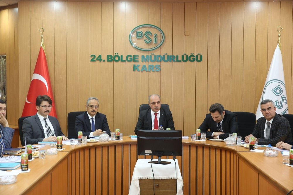 Susuz Barajı ve Sulama Projesi değerlendirme toplantısı yapıldı 