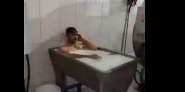 Süt banyosu görüntülerinin ardından karar!