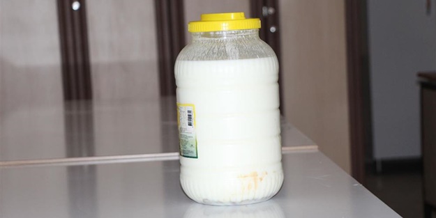 Süt bidonundan çıkanlar zabıtayı hayrete düşürdü