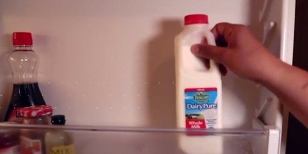 Sütü buzdolabına sakın böyle koymayın!