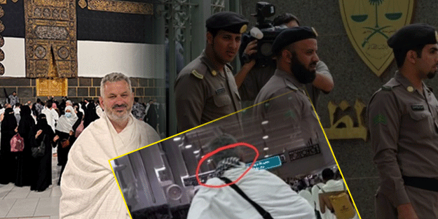Suudi Arabistan bir ‘kefiye’ye yenik düştü! İstanbul Milletvekili Hasan Turan Kabe’de böyle gözaltına alındı