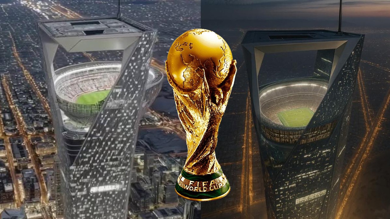 Suudi Arabistan, Dünya Kupası heyecanını başka bir seviyeye çıkarıyor! 350 metre yüksekte maç oynanacak