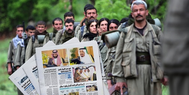 Suudi Arabistan gazetesinden 'PKK' alçaklığı!