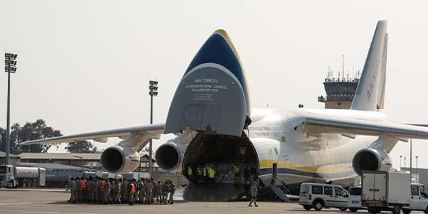 Suudi Arabistan hava yoluyla Ukrayna'ya 168 ton yardım gönderdi