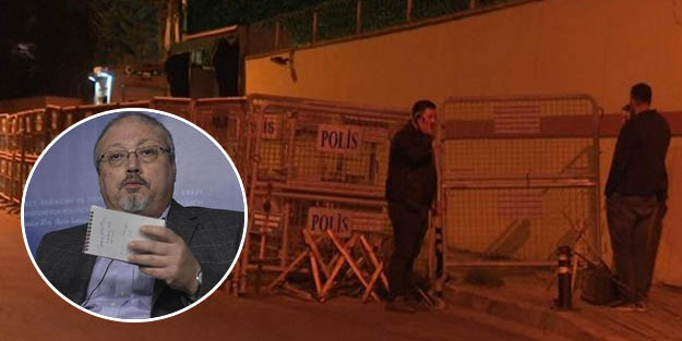 Suudi Arabistan konsolosluğunda hareketli anlar! Delilleri mi karartıyorlar?
