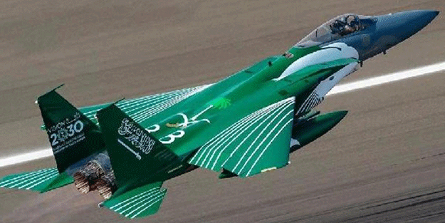 Suudi Arabistan uçakları Girit'e girdi