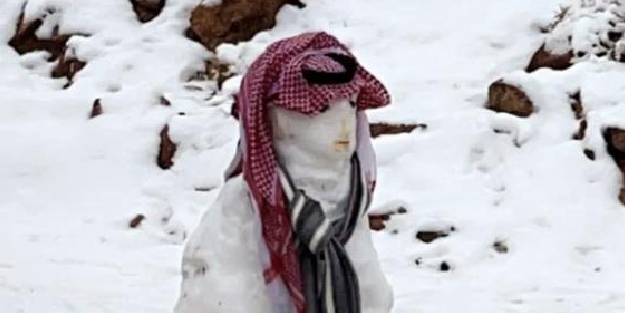 Suudi Arabistan’da kar sevinci