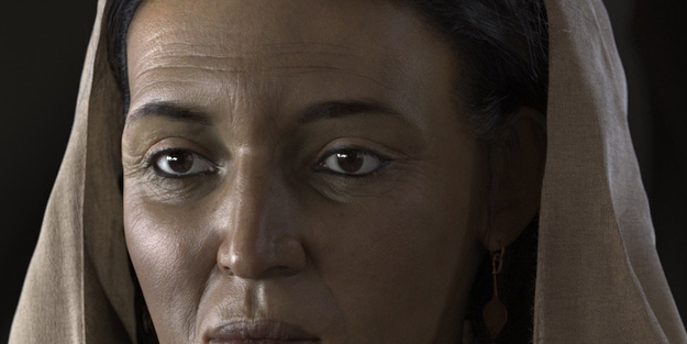 Suudi Arabistan'da Nebati Kadının yüzü resmedildi: 3B yazıcı kullandı! Keşifte alternatif yollar aranıyor