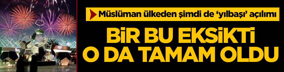 Suudi Arabistan'da şimdi de yılbaşı 