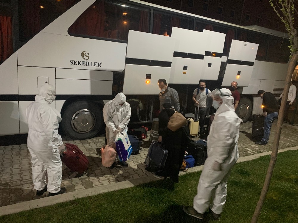 Suudi Arabistan’dan getirilen 268 kişi Isparta’da karantinaya alındı 